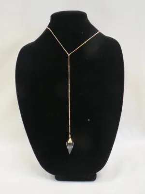 ADO | Gold Long Crystal Necklace
