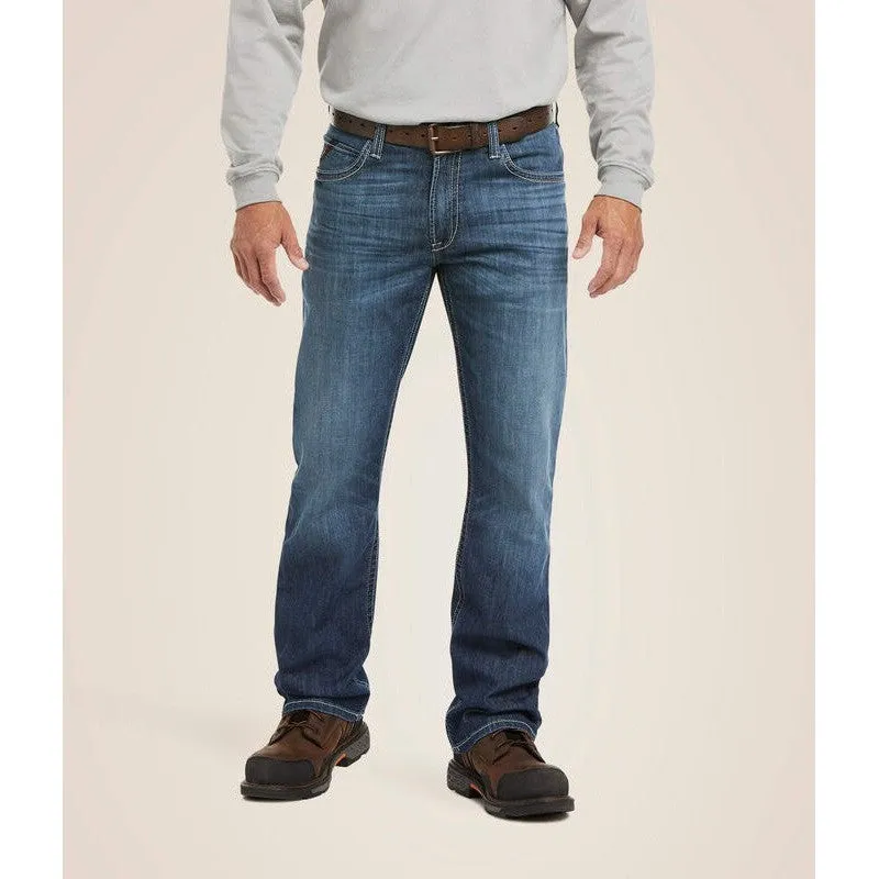 Ariat Men's Flame Resistant M4 Relaxed Stretch DuraLight Boot Cut Jean Bryce - 10023467