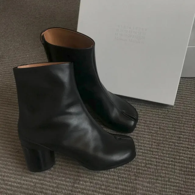 Fashion Split Toe Women Boots