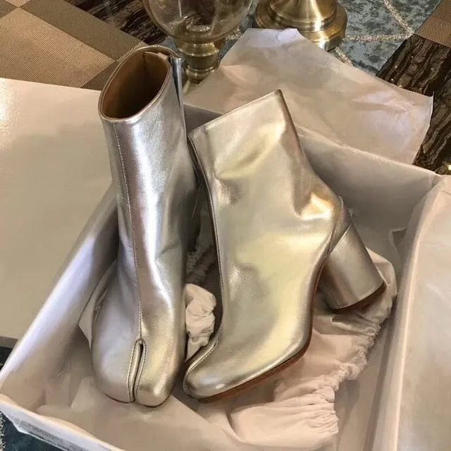 Fashion Split Toe Women Boots