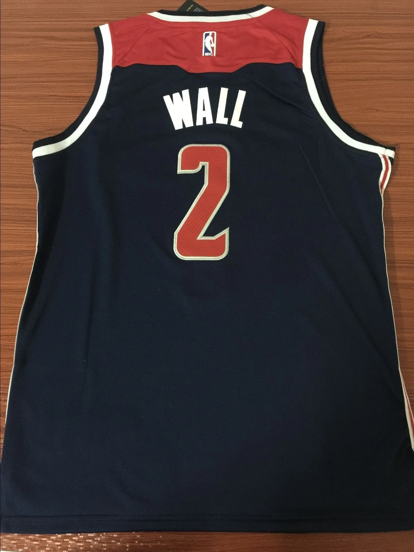 Men 2 John Wall Jersey Black Washington Wizards Swingman Jersey Fanatics