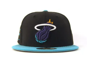 Miami Heat New Era 59Fifty Fitted Hat (NIKE LEBRON 11 GRAY UNDER BRIM)