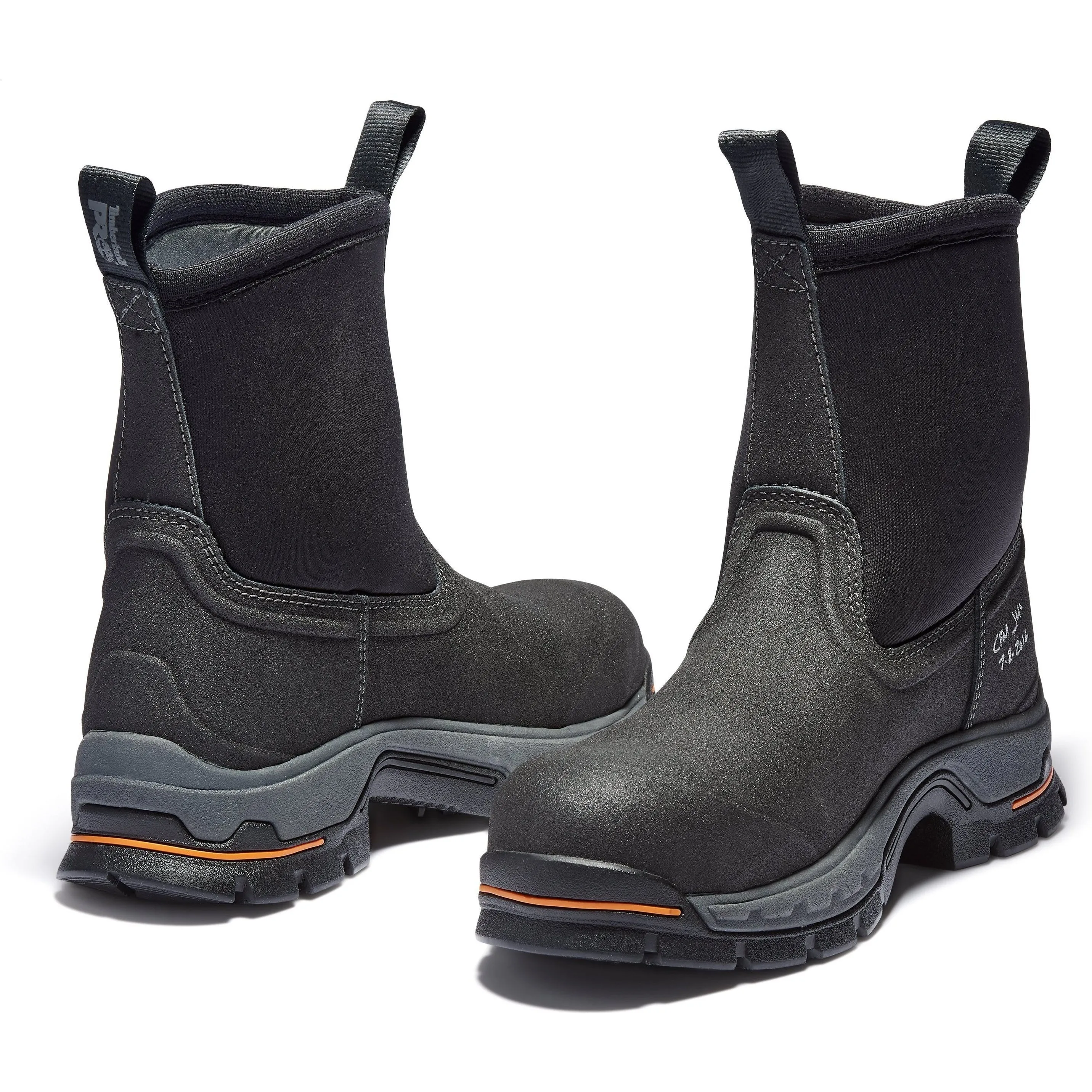 Timberland PRO Men's 8" Alloy Toe WP Pull-on Work Boot - TB1A1AXG001
