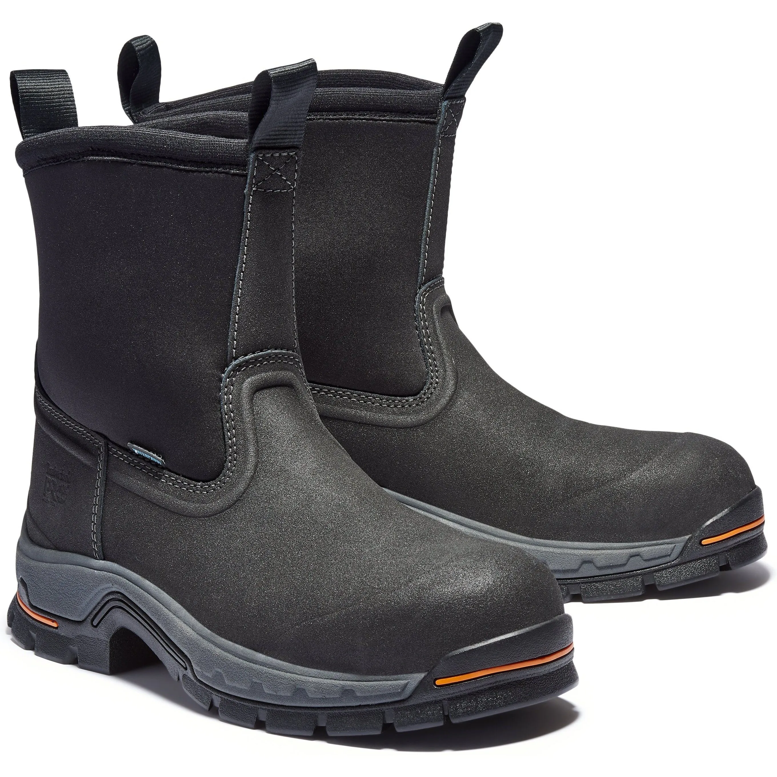 Timberland PRO Men's 8" Alloy Toe WP Pull-on Work Boot - TB1A1AXG001