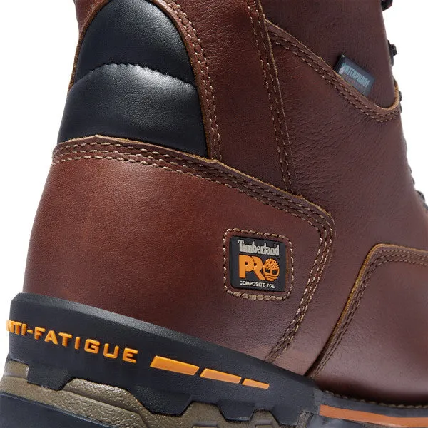 Timberland Pro Men's Boondock 8" Comp Toe WP Work Boot -Brown- TB189646214
