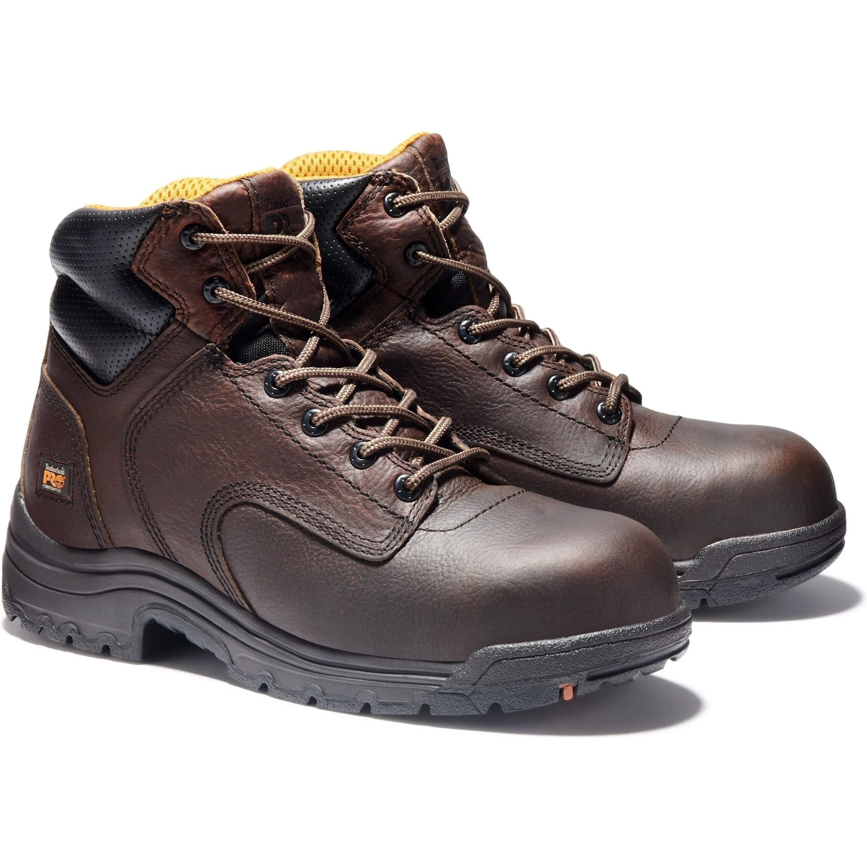 Timberland PRO Men's TiTAN 6" Comp Toe Work Boot - Brown - TB050508210