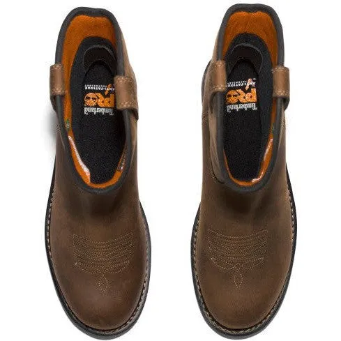Timberland Pro Men's True Grit Pull On Comp Toe WP Work Boot- TB1A5WZB214